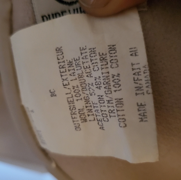 Beautiful vintage coat, 100% pure virgin wool - Picture 4 of 8